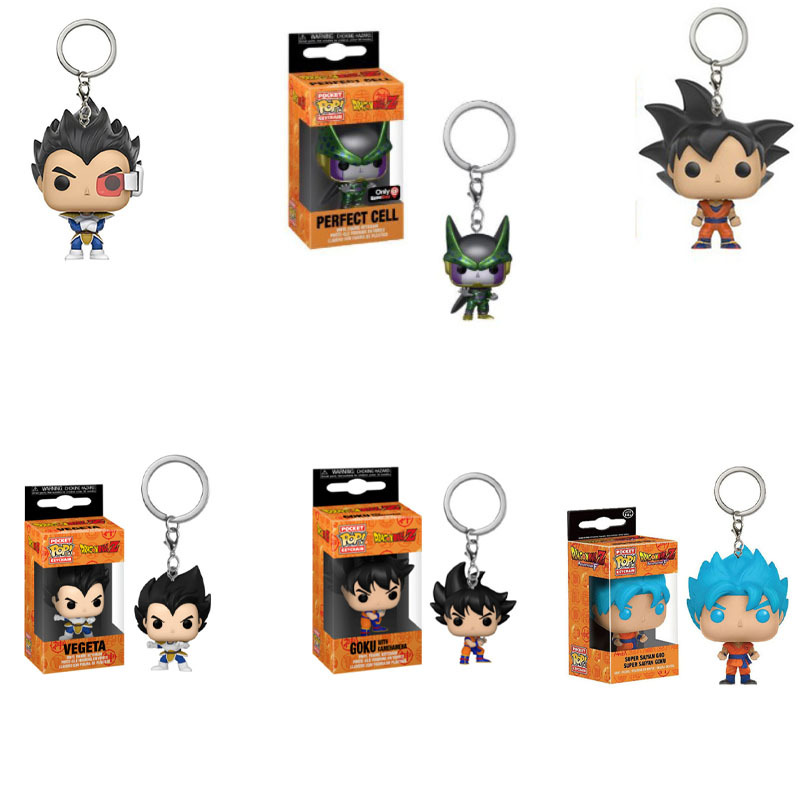 Model Kit Dragon - Funko Dragon Ball Goku Vegeta Keychain