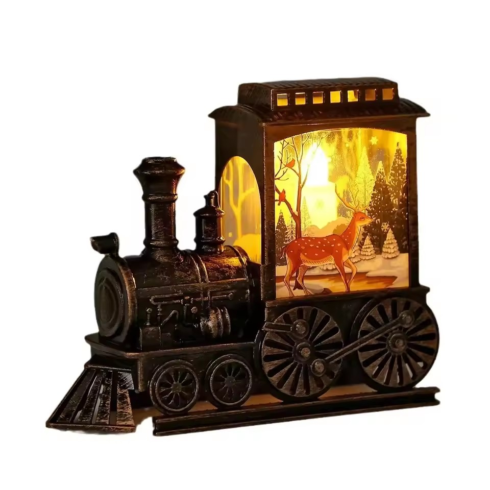 Model Kit Chainsaw Man - LED Night Lights Vintage Portable Train