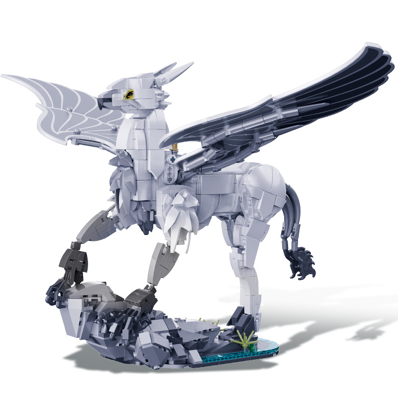 Model Kit Anubis - Creative MOC 698pcs Magic World Hippogriff