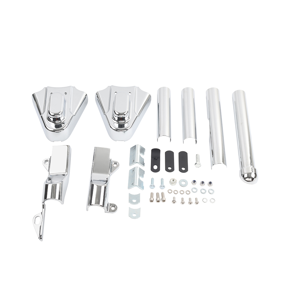 Model Kit Harley Davidson - 8Pcs/Set Chrome Motorcycle Swingarm Covers with