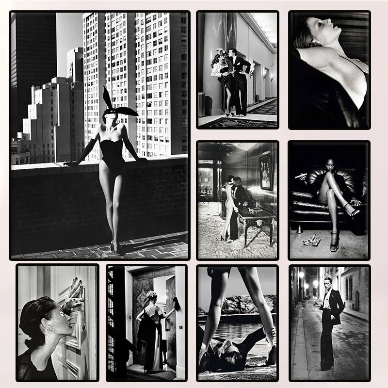Model Kit Nuke Matrix - Black and White Fashion Sexy Nuked