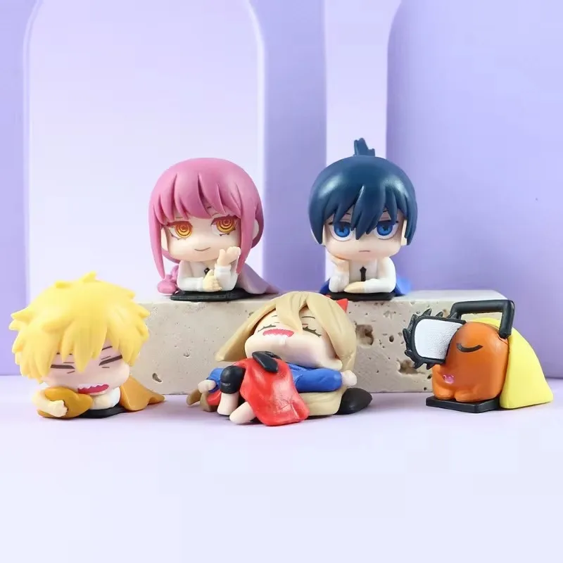 Model Kit Chainsaw Man - 1inch Cute Chainsaw Man Action Figurine