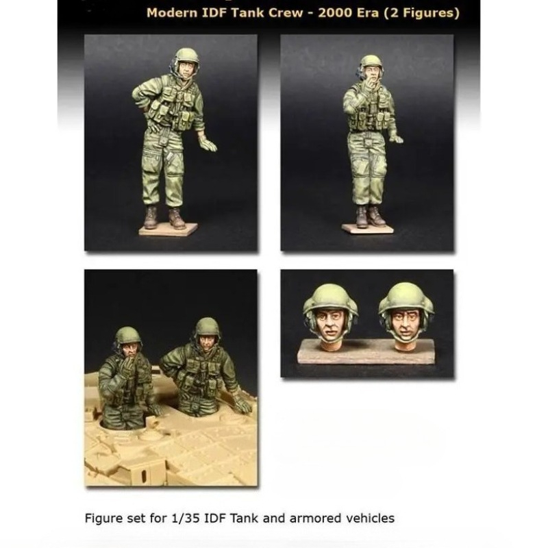 Model Kit History - 1/35 Scale Diecast Resin Figure Model