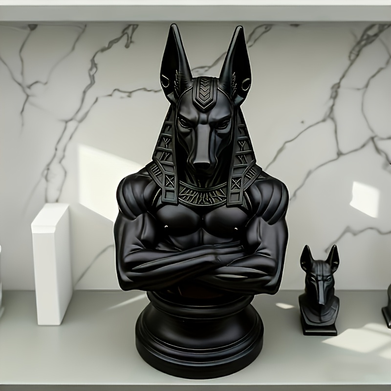 Model Kit Anubis - 3D‑Printed Anubis Statue, Egyptian Mythology Figurine,