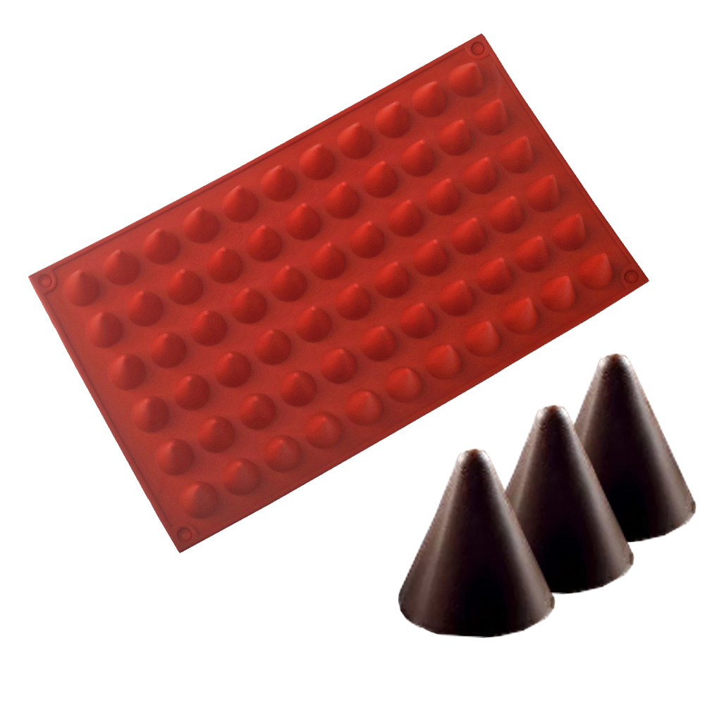 66-Cells Cone Chocolate Baking - Model Kit For Beginners 评论和价格