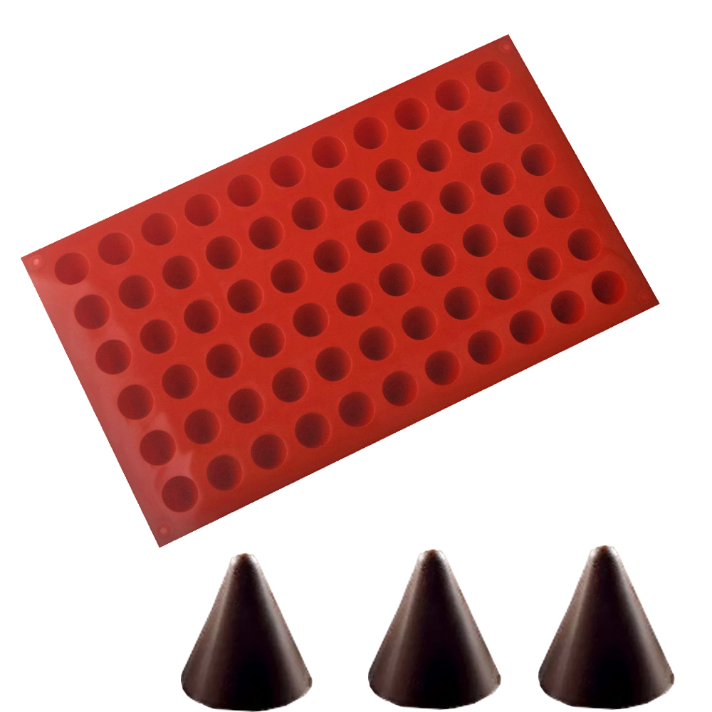 66-Cells Cone Chocolate Baking - Model Kit For Beginners 评论和价格