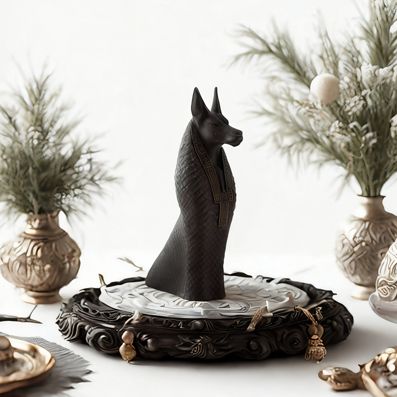 1 Statue of Anubis, Egyptian G - Model Kit Anubis 评论和价格