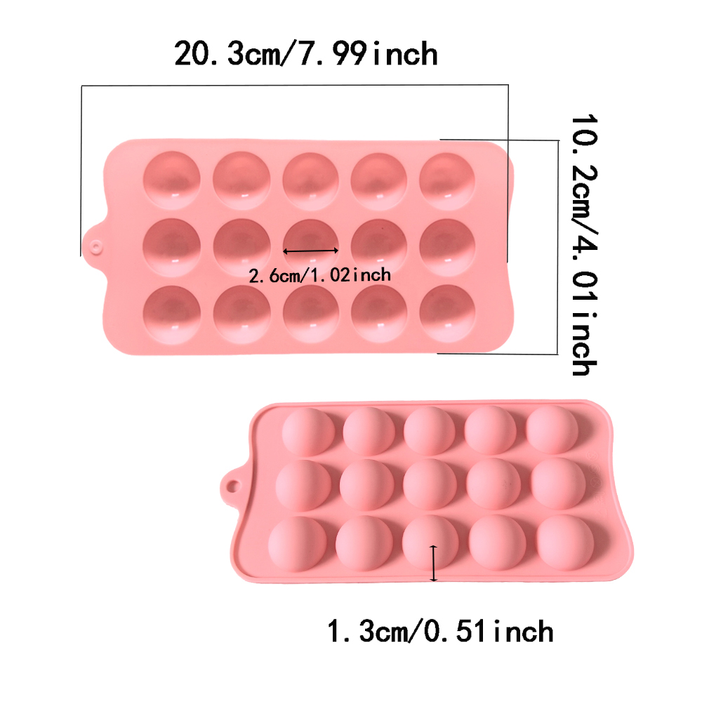 15 cavity semi-circular chocol - Model Kit For Beginners 评论和价格