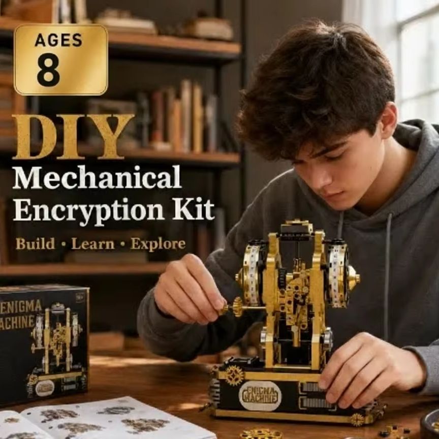 Enigma Machine Building Blocks - Model Kit History 评论和价格