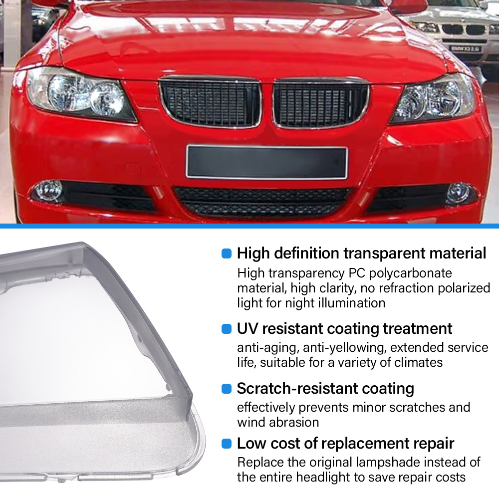 Car Headlight Cover Front for  - Model Kit Bmw 评论和价格