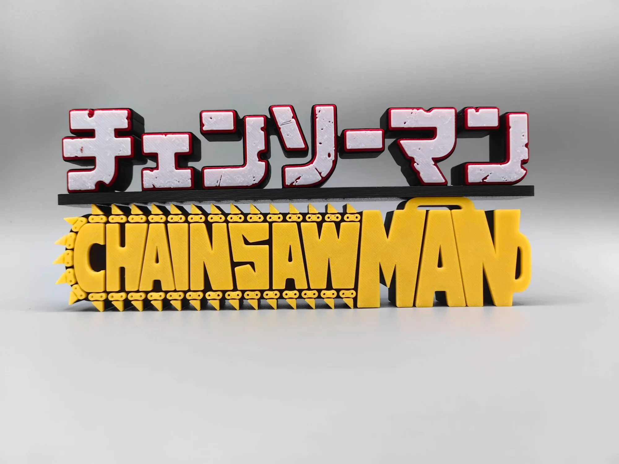 Anime Chainsaw Man 3D Logo Mod - Model Kit Chainsaw Man 评论和价格