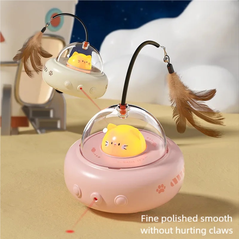 Electric UFO Smart Teaser Cat  - Model Kit Ufo 评论和价格