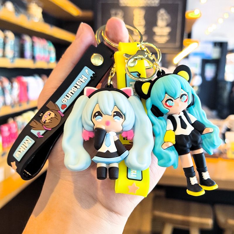Hatsune Miku Keychain Cartoon  - Model Kit Cars 评论和价格