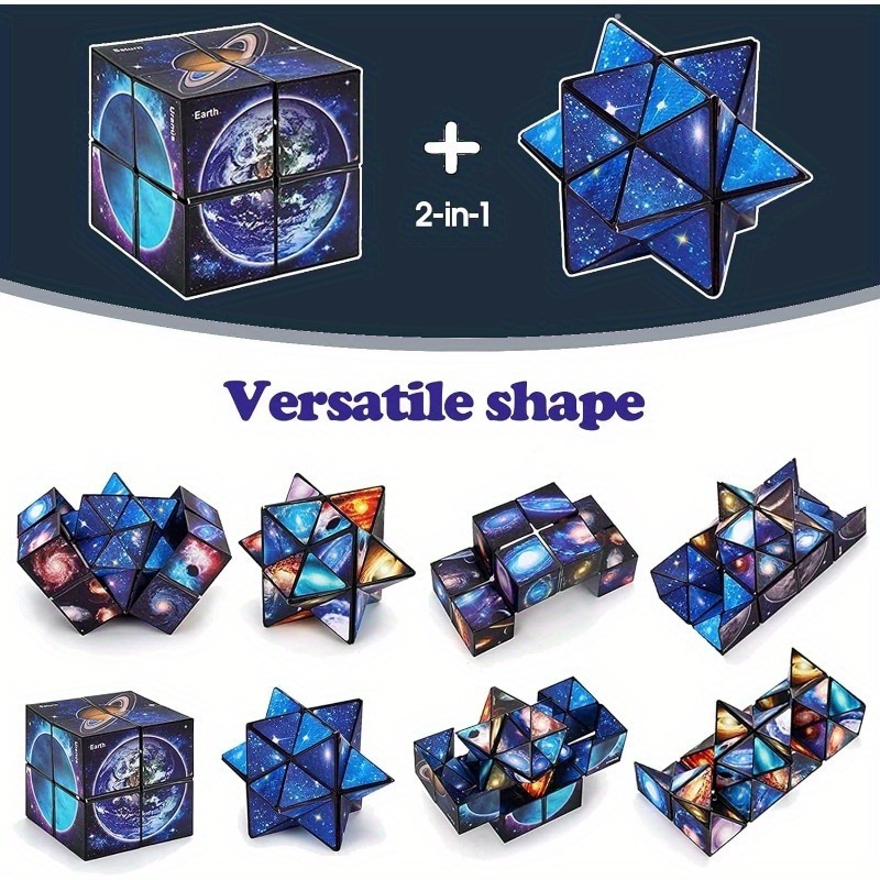 2 in 1 Star Sky Cube Magic Cub - Model Kit Infinite Dimension 评论和价格