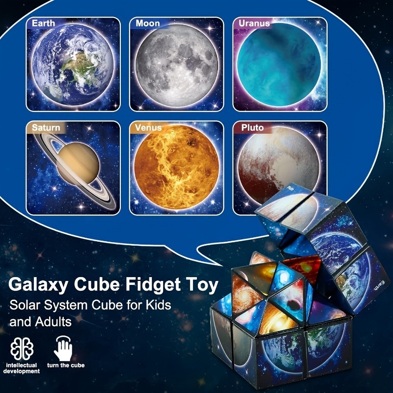 2 in 1 Star Sky Cube Magic Cub - Model Kit Infinite Dimension 评论和价格