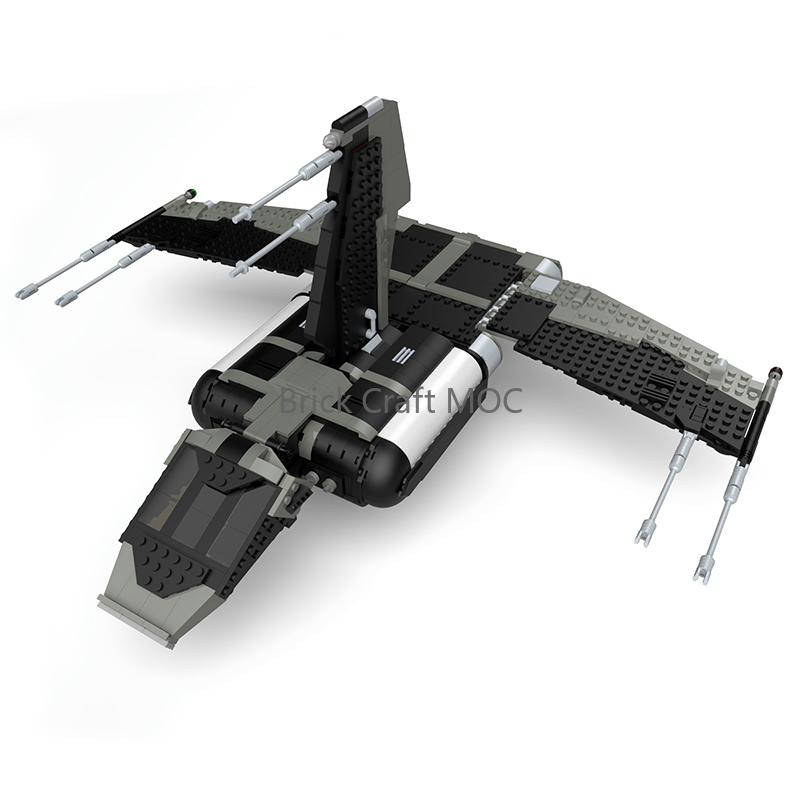 MOC Sci-Fi Infernum-Style Figh - Model Kit X Wing 评论和价格