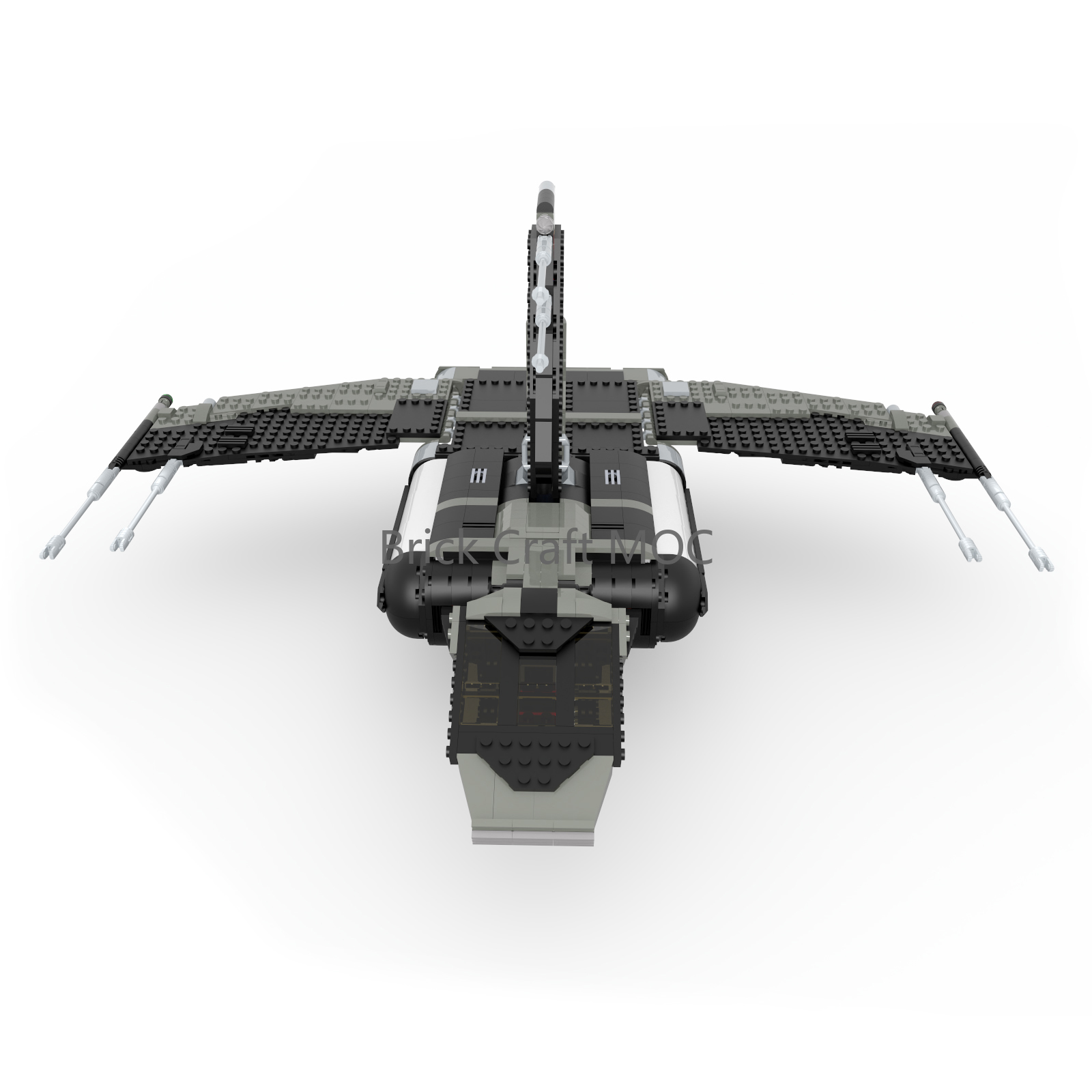 MOC Sci-Fi Infernum-Style Figh - Model Kit X Wing 评论和价格