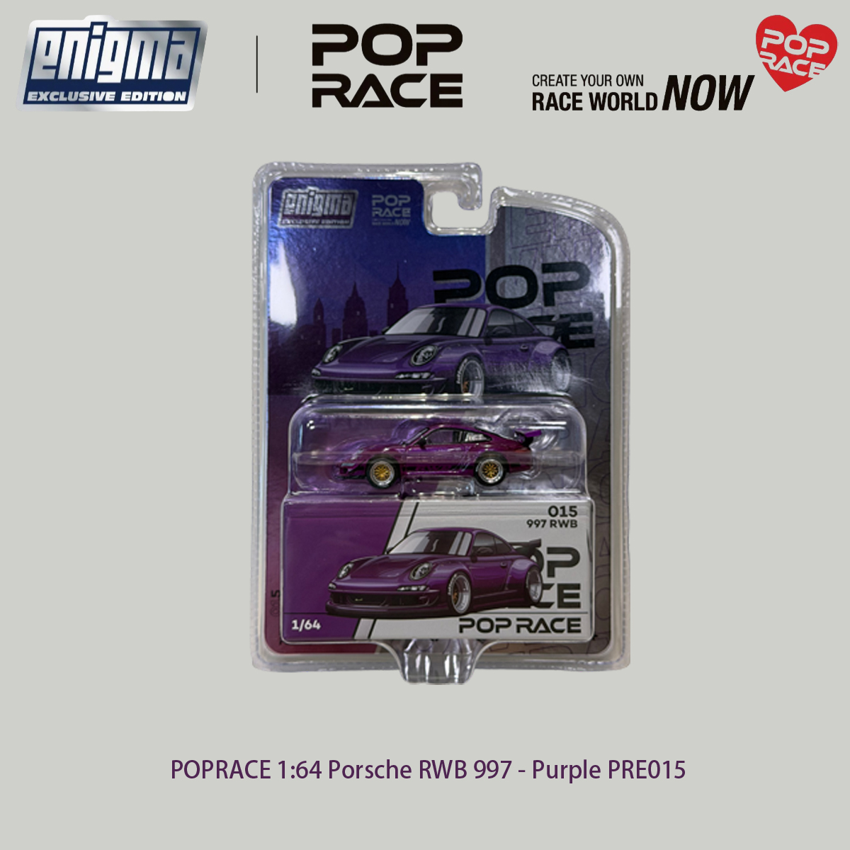 POP RACE 1:64 Blister Pack Set - Model Kit Cars 评论和价格