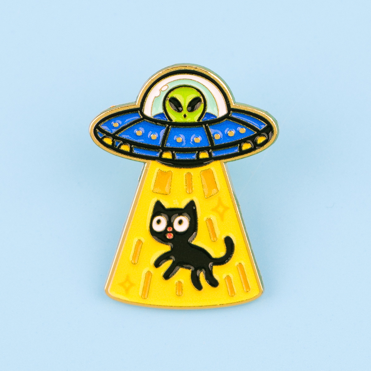 Starry Night Black Cat Enamel  - Model Kit Ufo 评论和价格