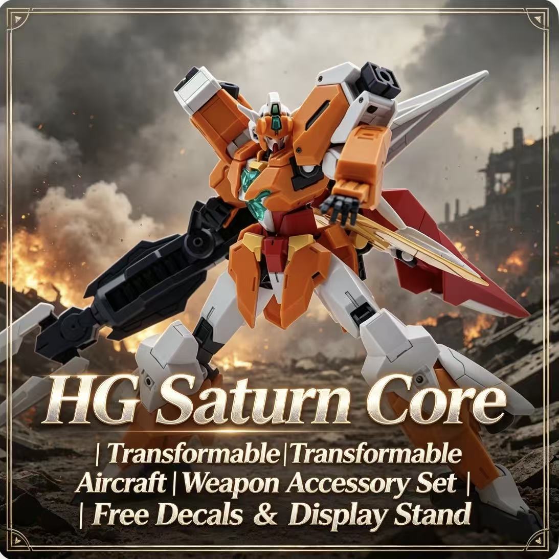 024A HG 1/144 Saturn Core Warr - Model Kit Barbatos 评论和价格