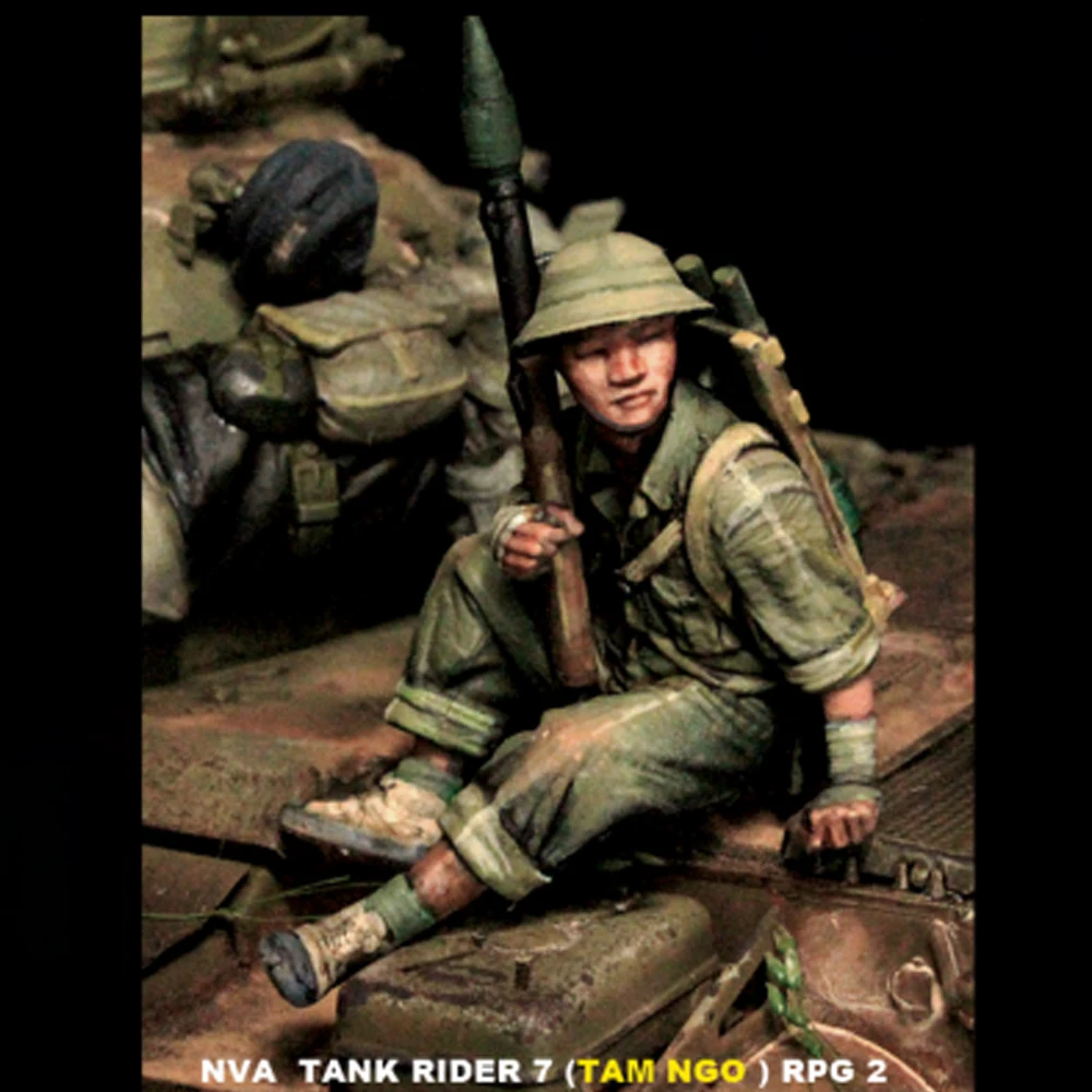 1/35 NVA Tank RIDER 7, RPD 2,  - Model Kit Figure 评论和价格