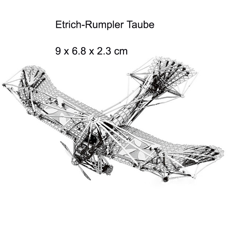 3D Metal Puzzle aircraft Helic - Model Kit Ufo 评论和价格