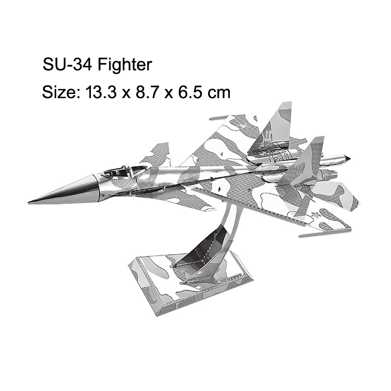 3D Metal Puzzle aircraft Helic - Model Kit Ufo 评论和价格