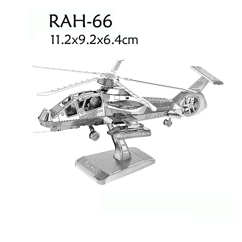 3D Metal Puzzle aircraft Helic - Model Kit Ufo 评论和价格