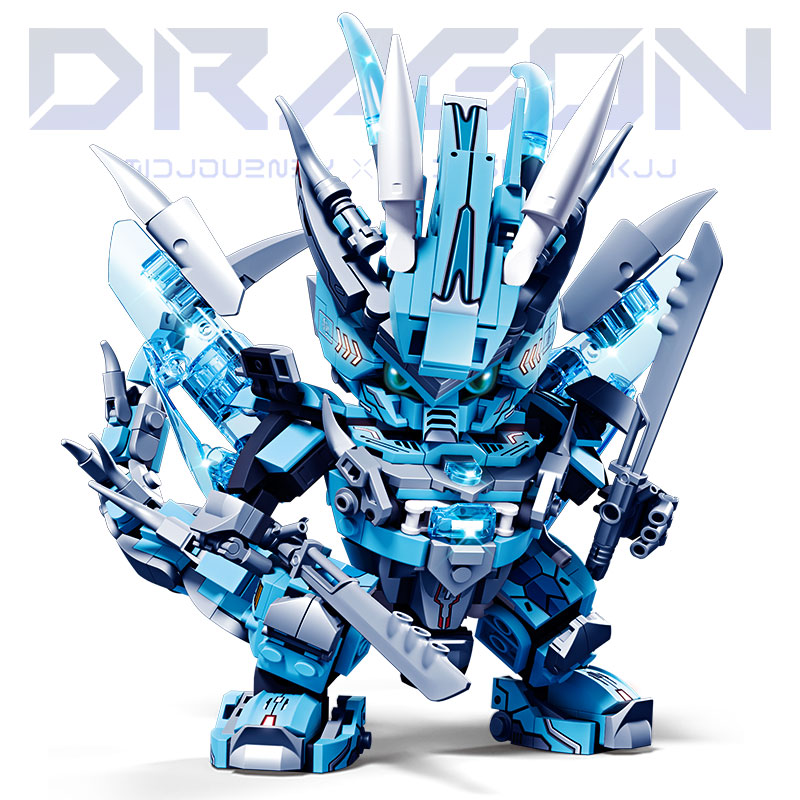 2 in 1 Transformable Mecha Rob - Model Kit Mecha 评论和价格