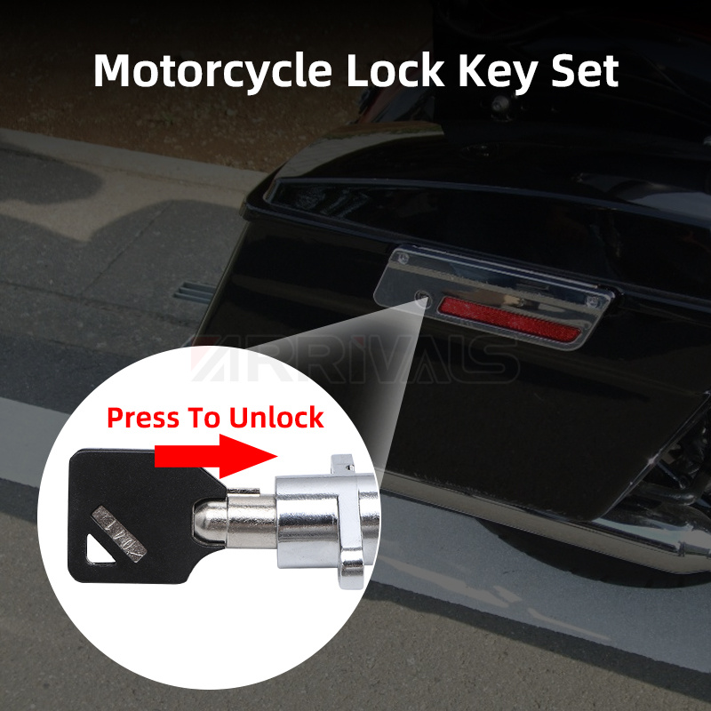 Motorcycle Hard Saddlebag Lock - Model Kit Harley Davidson 评论和价格