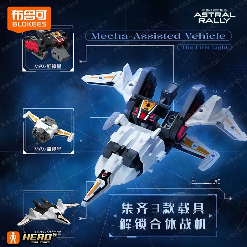 New Genuine Blokees Building F - Model Kit Mecha 评论和价格