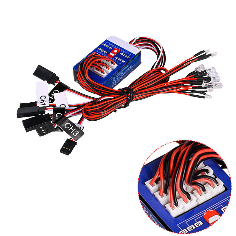 Rc 12 LED Lighting System Kit  - Tamiya Model Rc Car 评论和价格