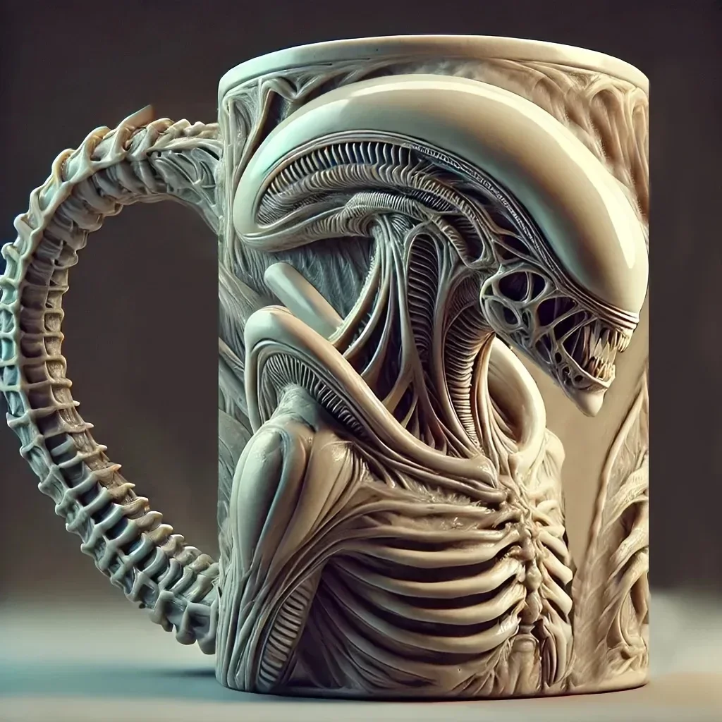 401-500ml Xenomorph Mug Alien  - Model Kit Ufo 评论和价格