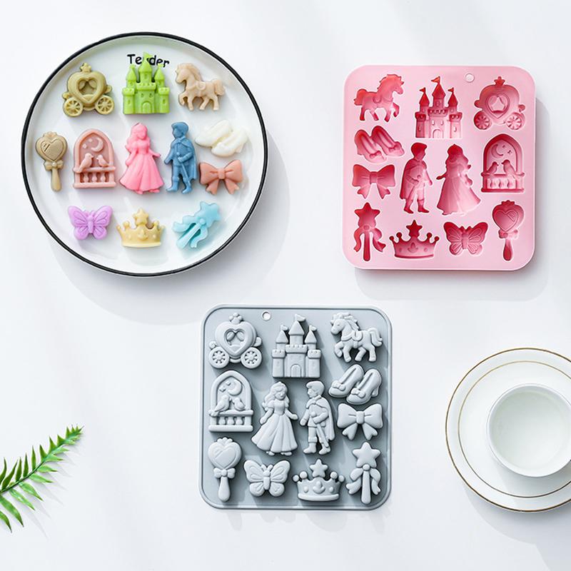 12‑Cavity 3D Prince Princess S - Model Kit For Beginners 评论和价格