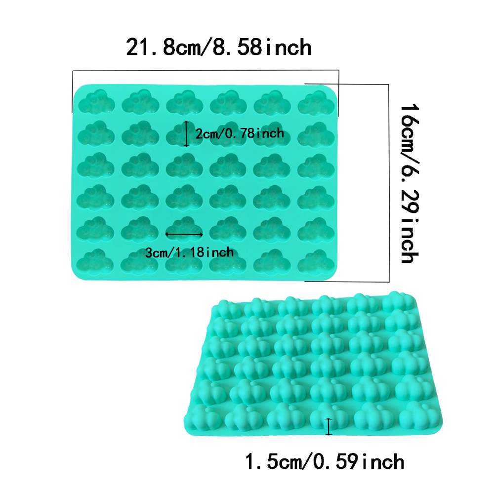 1pc 36 cavity cloud shaped cho - Model Kit For Beginners 评论和价格