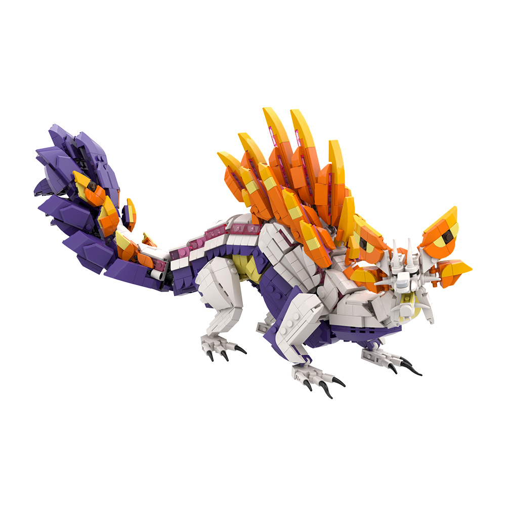 MOC Popular Games Monster Hunt - Model Kit Dragon 评论和价格