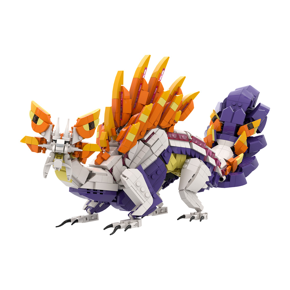 MOC Popular Games Monster Hunt - Model Kit Dragon 评论和价格